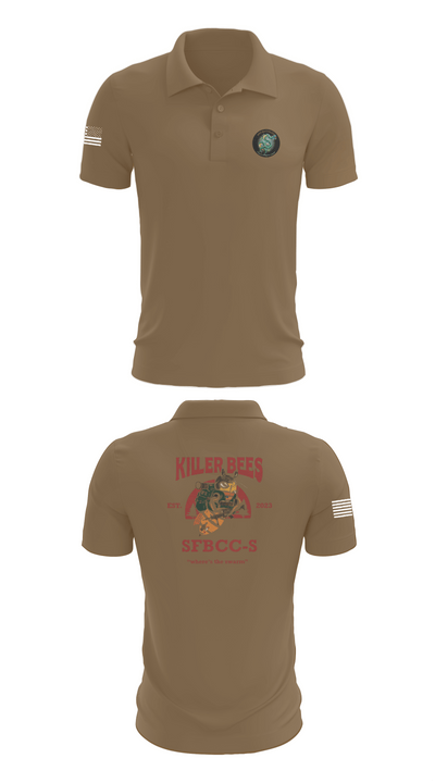 1SFG(A), 3rd BN, BSC 1945772 Short Sleeve Performance Polo - 7