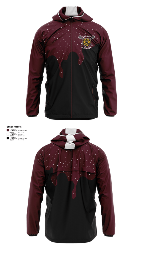Windbreaker, Granby Youth Lacrosse, Men's Lacrosse, Teamtime, Team time, sublimation, custom sports apparel, team uniforms, spirit wear, spiritwear, sports uniforms, custom shirts, team store, custom team store, fundraiser sports, apparel fundraiser