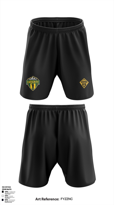 Carson FC 94821169 Athletic Shorts With Pockets - 7