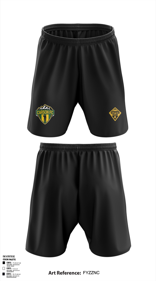 Athletic Shorts With Pockets, Carson FCTeam Fishman, Men's Soccer, Teamtime, Team time, sublimation, custom sports apparel, team uniforms, spirit wear, spiritwear, sports uniforms, custom shirts, team store, custom team store, fundraiser sports, apparel fundraiser