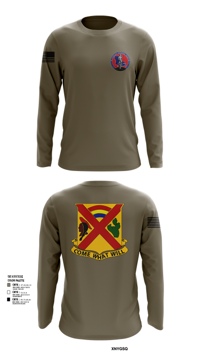 Charley troop 2-108 CAV 33316254 Long Sleeve Performance Shirt 102