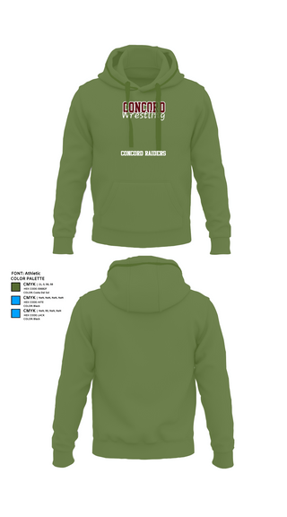 Hoodie, Concord Raiders, Wrestling, Teamtime, Team time, sublimation, custom sports apparel, team uniforms, spirit wear, spiritwear, sports uniforms, custom shirts, team store, custom team store, fundraiser sports, apparel fundraiser