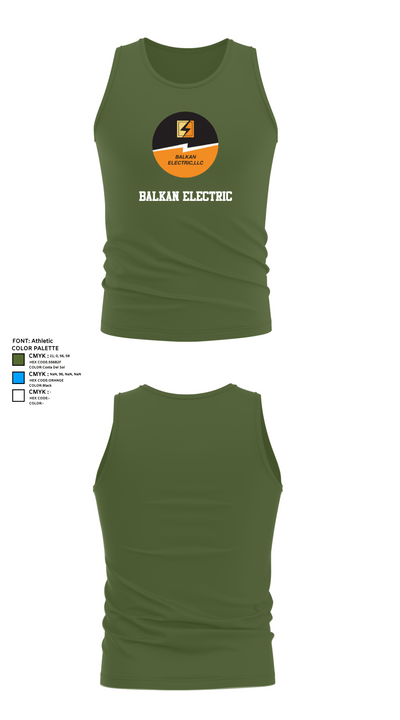 Balkan Electric 74934219 Tank Top - 26