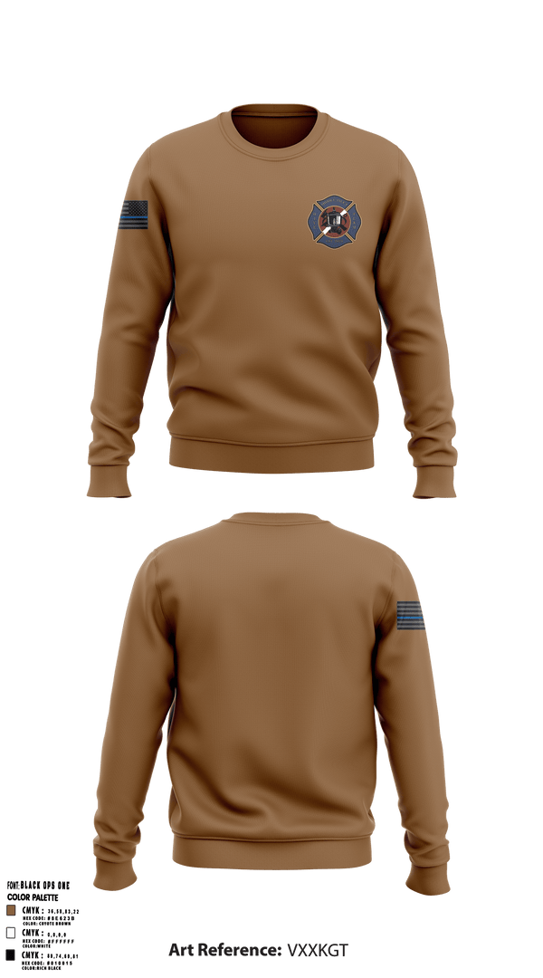 Crew Neck Sweatshirt, Middle Inlet dive team, Fire Department, Teamtime, Team time, sublimation, custom sports apparel, team uniforms, spirit wear, spiritwear, sports uniforms, custom shirts, team store, custom team store, fundraiser sports, apparel fundraiser