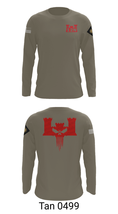 A co 578th BEB 4198260 Long Sleeve Performance Shirt 63