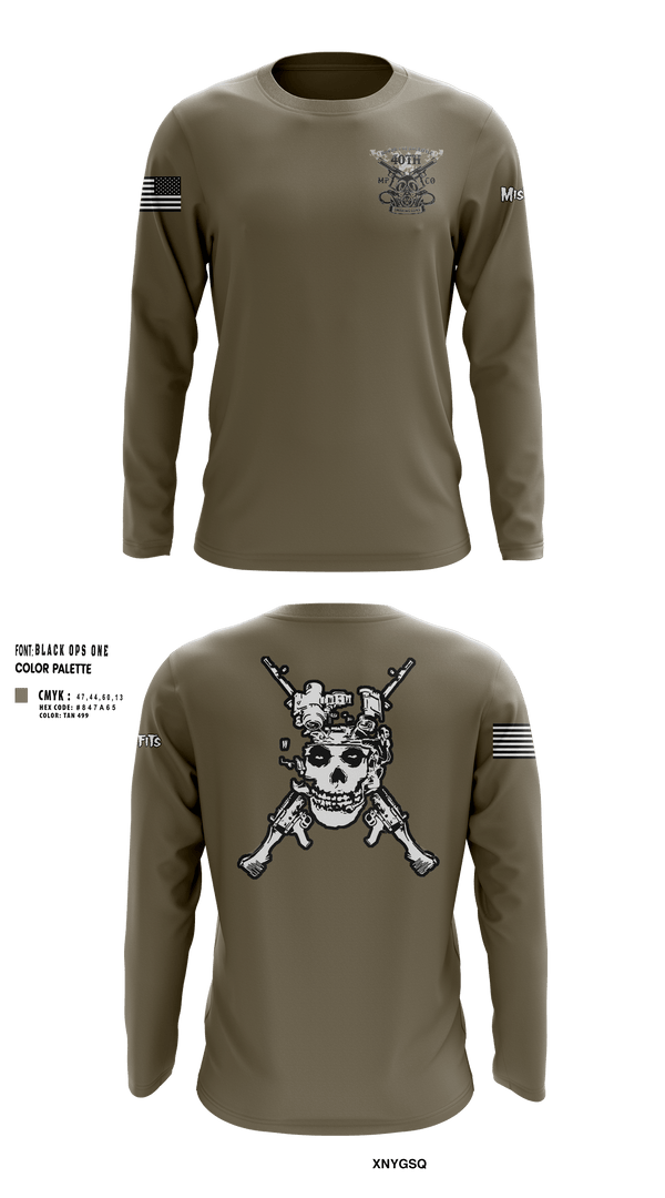 Long Sleeve Performance Shirt, 40th Military Police, , Teamtime, Team time, sublimation, custom sports apparel, team uniforms, spirit wear, spiritwear, sports uniforms, custom shirts, team store, custom team store, fundraiser sports, apparel fundraiser
