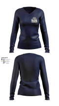 Napa Grizzlies 4905083 Women's Long Sleeve V-neck Shirt - 3