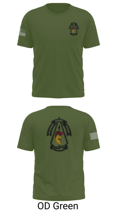 Detachment 9 76863911 Short Sleeve Performance Shirt - 56