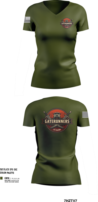 Womens Short Sleeve Vneck Shirt, C Co 541st, Army, Teamtime, Team time, sublimation, custom sports apparel, team uniforms, spirit wear, spiritwear, sports uniforms, custom shirts, team store, custom team store, fundraiser sports, apparel fundraiser