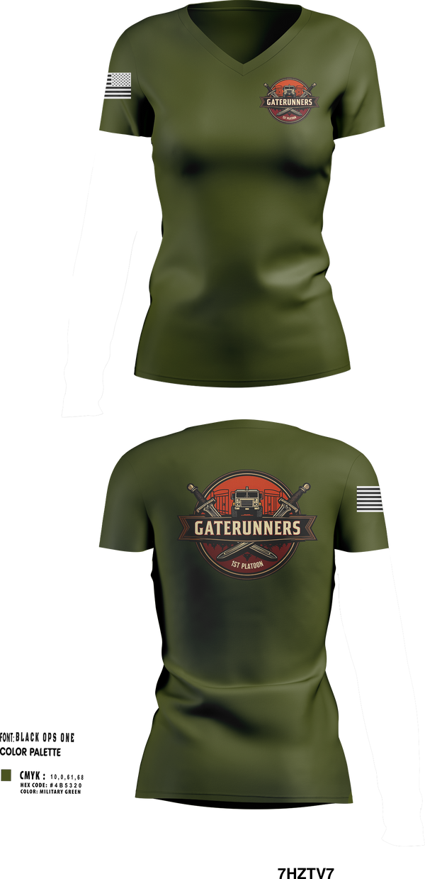 Womens Short Sleeve Vneck Shirt, C Co 541st, Army, Teamtime, Team time, sublimation, custom sports apparel, team uniforms, spirit wear, spiritwear, sports uniforms, custom shirts, team store, custom team store, fundraiser sports, apparel fundraiser
