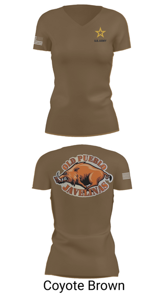 Womens Short Sleeve Vneck Shirt, Old Pueblo, , Teamtime, Team time, sublimation, custom sports apparel, team uniforms, spirit wear, spiritwear, sports uniforms, custom shirts, team store, custom team store, fundraiser sports, apparel fundraiser