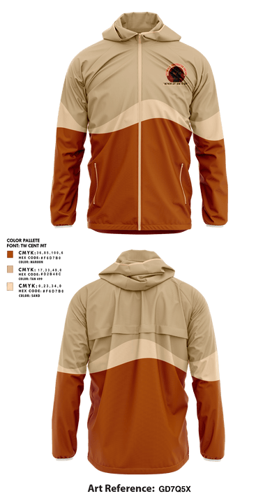Cultural and Conversation 51307113 Windbreaker - 1