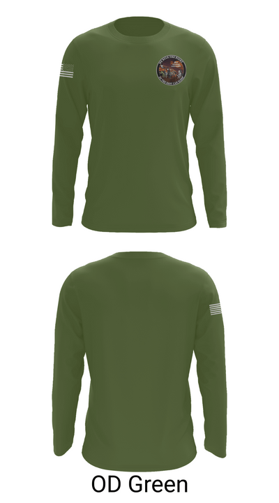4th Division Late-Watch 28165234 Long Sleeve Performance Shirt 44