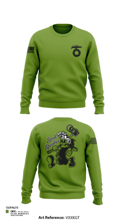 MCAGCC COMMSTRAT 43565701 Crew Neck Sweatshirt - 7