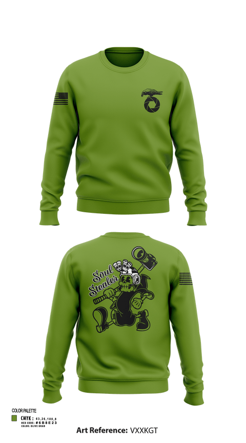 Crew Neck Sweatshirt, MCAGCC COMMSTRAT, , Teamtime, Team time, sublimation, custom sports apparel, team uniforms, spirit wear, spiritwear, sports uniforms, custom shirts, team store, custom team store, fundraiser sports, apparel fundraiser