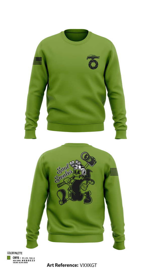Crew Neck Sweatshirt, MCAGCC COMMSTRAT, , Teamtime, Team time, sublimation, custom sports apparel, team uniforms, spirit wear, spiritwear, sports uniforms, custom shirts, team store, custom team store, fundraiser sports, apparel fundraiser