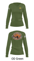 Old Pueblo 62113745 Women's Long Sleeve V-neck Shirt - 57