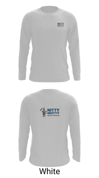 Long Sleeve Performance Shirt, Nitty Gritty Window washing, , Teamtime, Team time, sublimation, custom sports apparel, team uniforms, spirit wear, spiritwear, sports uniforms, custom shirts, team store, custom team store, fundraiser sports, apparel fundraiser