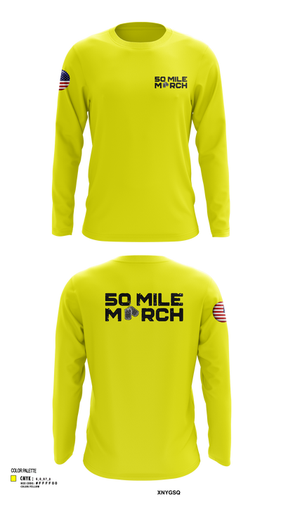 50 Mile March 87874734 Long Sleeve Performance Shirt 2