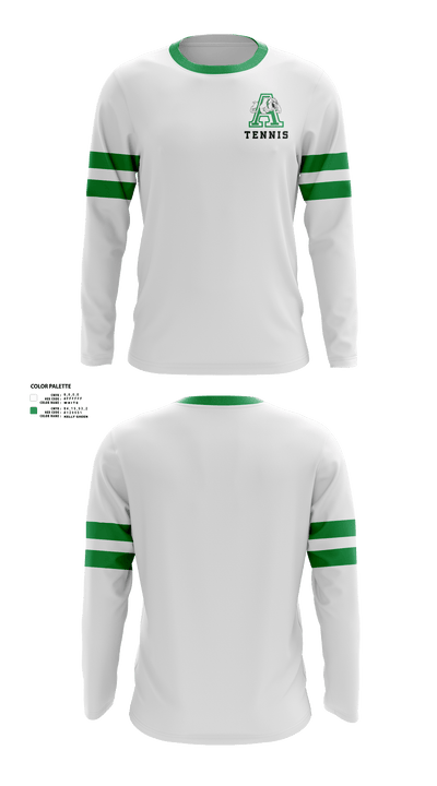 Albuquerque High School Tennis 89984516 Long Sleeve Performance Shirt 2