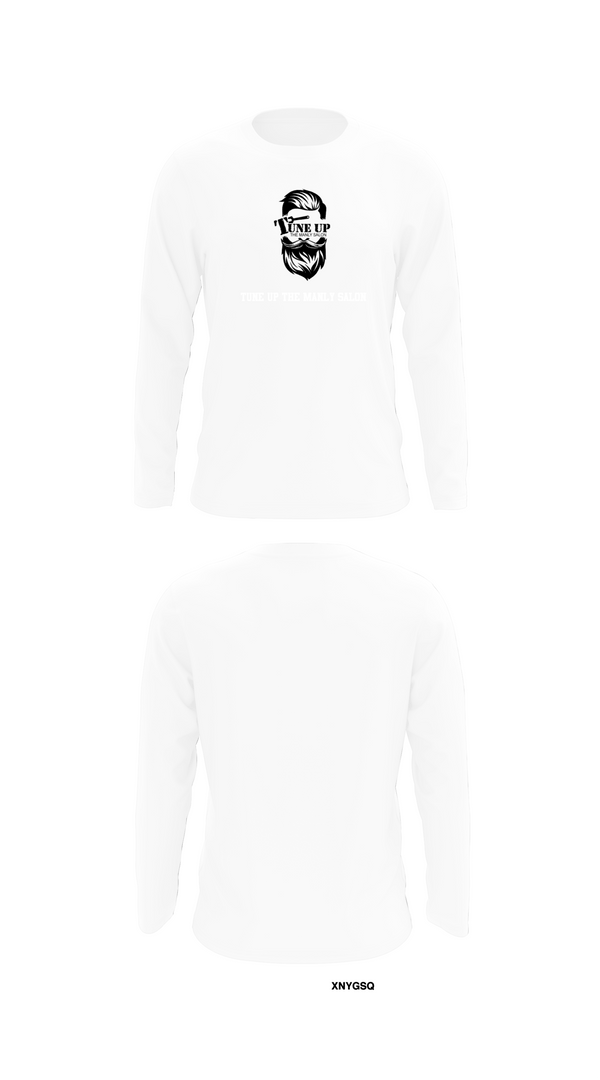 Long Sleeve Performance Shirt, Tune Up The Manly Salon, , Teamtime, Team time, sublimation, custom sports apparel, team uniforms, spirit wear, spiritwear, sports uniforms, custom shirts, team store, custom team store, fundraiser sports, apparel fundraiser