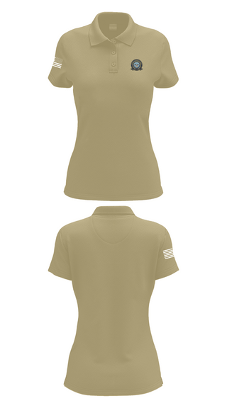 Womens Short Sleeve Performance Polo, Defense Cortinating Element, , Teamtime, Team time, sublimation, custom sports apparel, team uniforms, spirit wear, spiritwear, sports uniforms, custom shirts, team store, custom team store, fundraiser sports, apparel fundraiser