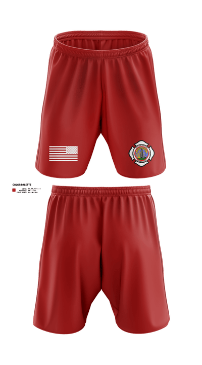 Groton City Fire Department 94427671 Athletic Shorts With Pockets - 3