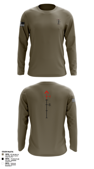 Long Sleeve Performance Shirt, WIARNG Marksmanship, , Teamtime, Team time, sublimation, custom sports apparel, team uniforms, spirit wear, spiritwear, sports uniforms, custom shirts, team store, custom team store, fundraiser sports, apparel fundraiser