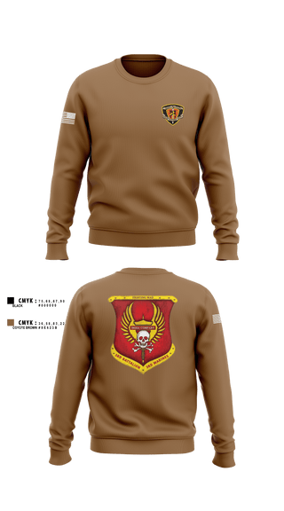 Crew Neck Sweatshirt, 3rd Battalion 3rd Marines India Co., , Teamtime, Team time, sublimation, custom sports apparel, team uniforms, spirit wear, spiritwear, sports uniforms, custom shirts, team store, custom team store, fundraiser sports, apparel fundraiser