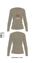 CESD Bravo 35th Engineer Battalion 45351759 Women's Long Sleeve V-neck Shirt - 62