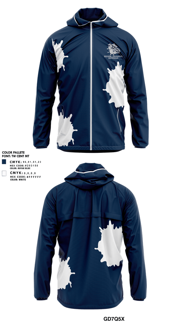 Windbreaker, Cabool Bulldogs Softball, Softball, Teamtime, Team time, sublimation, custom sports apparel, team uniforms, spirit wear, spiritwear, sports uniforms, custom shirts, team store, custom team store, fundraiser sports, apparel fundraiser