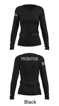 Ace 53947916 Women's Long Sleeve V-neck Shirt - 35