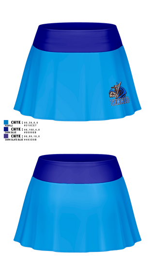 Skort, ST. THOMAS MORE, Tennis, Teamtime, Team time, sublimation, custom sports apparel, team uniforms, spirit wear, spiritwear, sports uniforms, custom shirts, team store, custom team store, fundraiser sports, apparel fundraiser