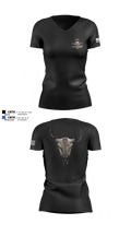 VP-26 Aircrew Association 18137881 Women's Short Sleeve V-neck Shirt - 4