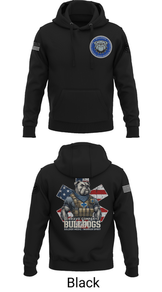 Hoodie, Bravo Company Bulldogs, , Teamtime, Team time, sublimation, custom sports apparel, team uniforms, spirit wear, spiritwear, sports uniforms, custom shirts, team store, custom team store, fundraiser sports, apparel fundraiser