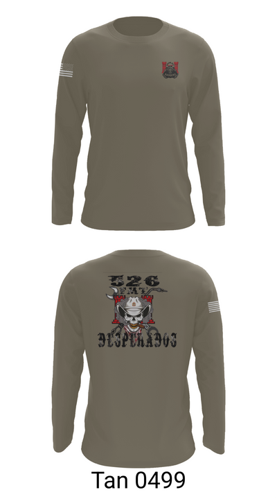 526th ECC Desperados FMT 5277023 Long Sleeve Performance Shirt 66