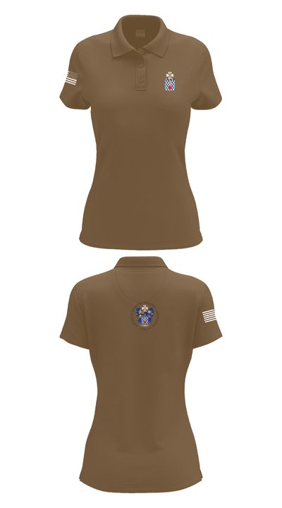 1st Battalion, 16th Infantry Regiment 49453656 Women's Short Sleeve Performance Polo  - 15