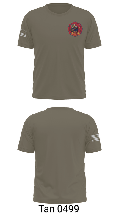 Engine 40 Ladder 4 Medic 19 58015136 Old School Cotton Feel Shirt - 70