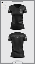Battalion 1 29533979 Women's Short Sleeve V-neck Shirt - 1