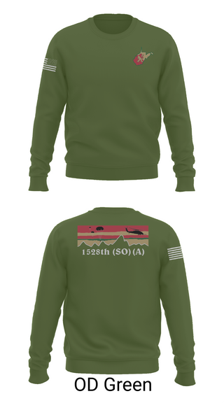 Crew Neck Sweatshirt, 1528th FSC (SO) (A), , Teamtime, Team time, sublimation, custom sports apparel, team uniforms, spirit wear, spiritwear, sports uniforms, custom shirts, team store, custom team store, fundraiser sports, apparel fundraiser