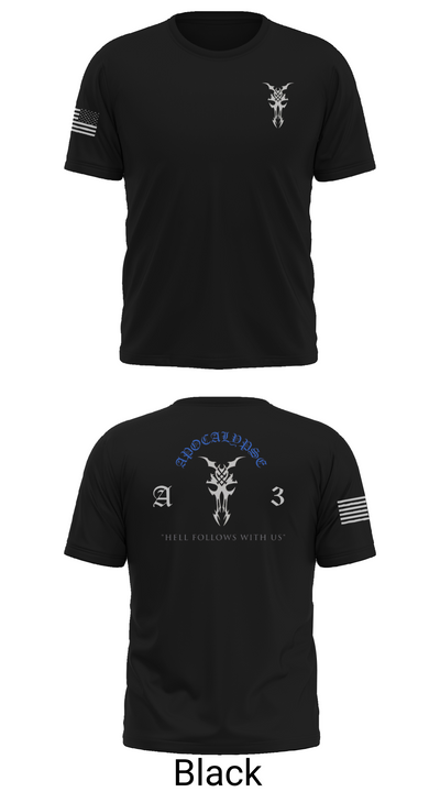 Apocalypse Platoon 49394201 Short Sleeve Performance Shirt - 36