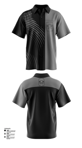 Short Sleeve Bowling Jersey, Ryders Don’t Play MC, Bowling, Teamtime, Team time, sublimation, custom sports apparel, team uniforms, spirit wear, spiritwear, sports uniforms, custom shirts, team store, custom team store, fundraiser sports, apparel fundraiser