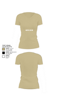 489th EN BN 3065015 Women's Short Sleeve V-neck Shirt - 84