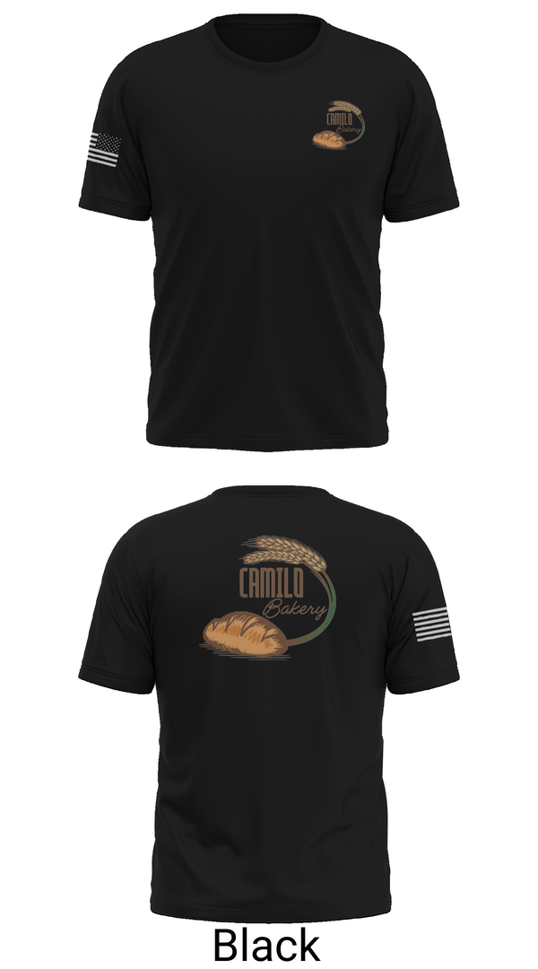 Old School Cotton Feel Shirt, Camilo bakery, , Teamtime, Team time, sublimation, custom sports apparel, team uniforms, spirit wear, spiritwear, sports uniforms, custom shirts, team store, custom team store, fundraiser sports, apparel fundraiser