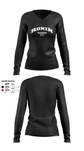 Ronin TC Women's Long Sleeve V-neck Shirt - 3