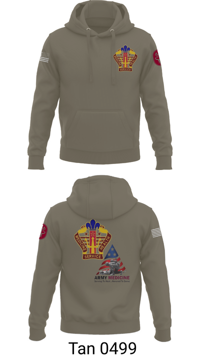 USA MEDDAC KAHC 77066596 Hoodie - 78