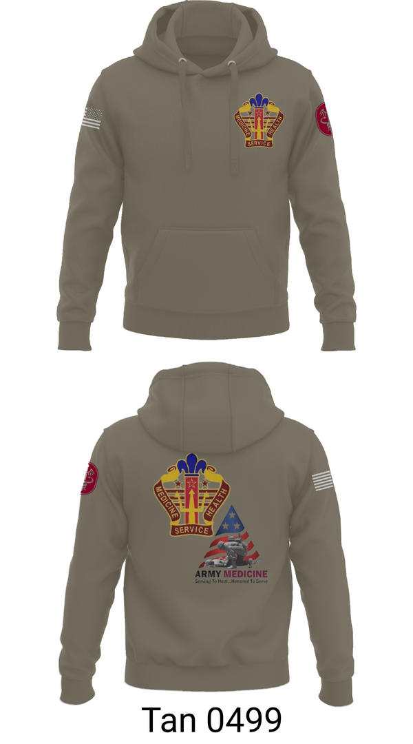 Hoodie, USA MEDDAC KAHC, Army, Teamtime, Team time, sublimation, custom sports apparel, team uniforms, spirit wear, spiritwear, sports uniforms, custom shirts, team store, custom team store, fundraiser sports, apparel fundraiser