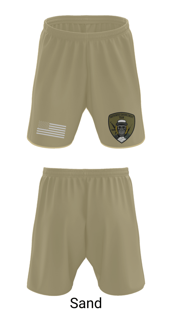 Athletic Shorts With Pockets, Southwest Enforcement Team, , Teamtime, Team time, sublimation, custom sports apparel, team uniforms, spirit wear, spiritwear, sports uniforms, custom shirts, team store, custom team store, fundraiser sports, apparel fundraiser