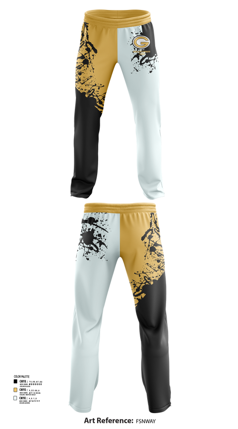 Sweatpants, Goodland Cowboys Tennis, Tennis, Teamtime, Team time, sublimation, custom sports apparel, team uniforms, spirit wear, spiritwear, sports uniforms, custom shirts, team store, custom team store, fundraiser sports, apparel fundraiser