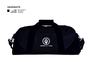 Duffle Bag, Junior Guards USA, Swimming, Teamtime, Team time, sublimation, custom sports apparel, team uniforms, spirit wear, spiritwear, sports uniforms, custom shirts, team store, custom team store, fundraiser sports, apparel fundraiser